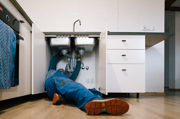 Professional Leak Detection technician working in Blackstone, VA